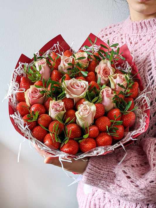 Strawberries & Roses